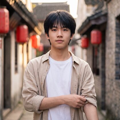 Portrait photograph of Ryan Zhao