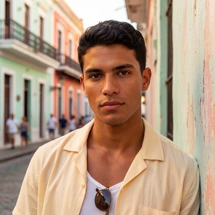 Portrait photograph of Diego Morales